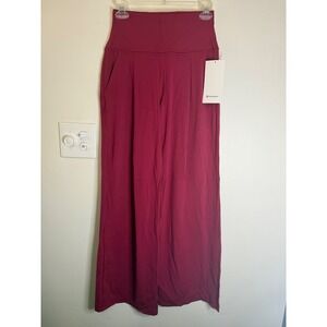 Lululemon Align Palazzo Pant Magenta Smoke Size 4 NWT $128 MSRP